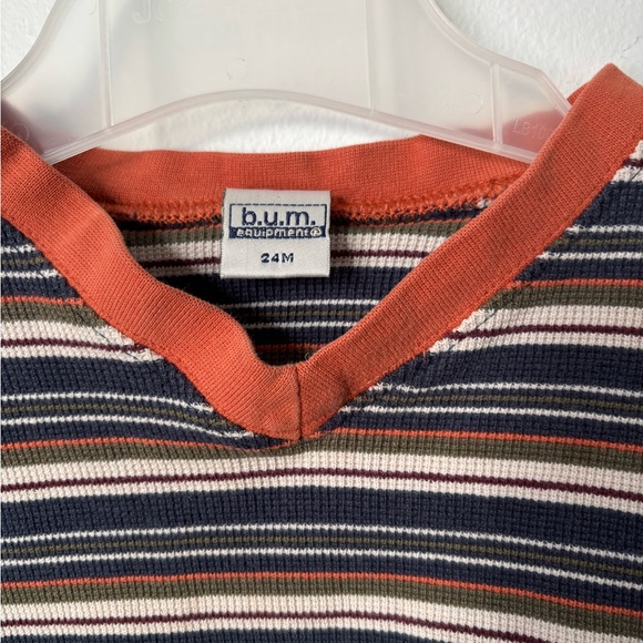 ❗️SOLD❗️24mo Vintage BUM Equipment waffle shirt - Picture 2 of 3